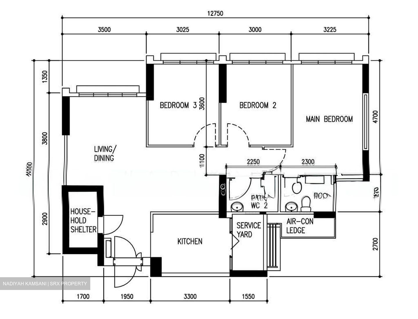 Blk 512B Oleander Breeze @ Yishun (Yishun), HDB 4 Rooms #580885681